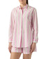 Camicia Saint Barth Brigitte In Cotone A Righe Con Ricamo Sport Club