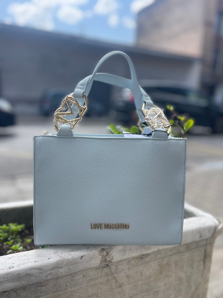 Borsa Love Moschino JC4006 Tote a mano con logo ovale