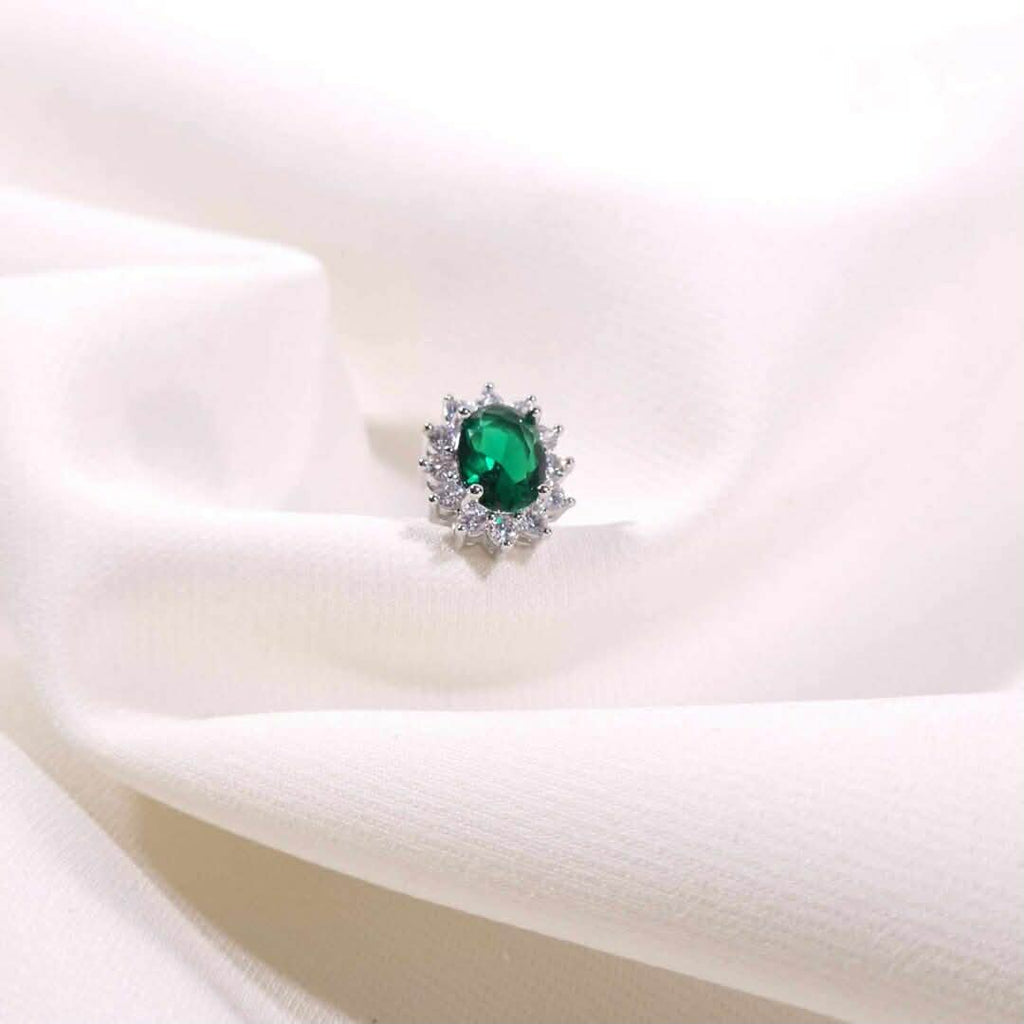 Orecchini a lobo Cherie Seychelles con zirconi