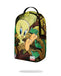 ZAINO SPRAYGROUND ART7037 LOONEY TUNES TWEETY MONEY NEST SHARK DLXR BACKPACK