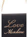 Borsa Love Moschino JC4117 Flap Bag con logo lettering corsivo