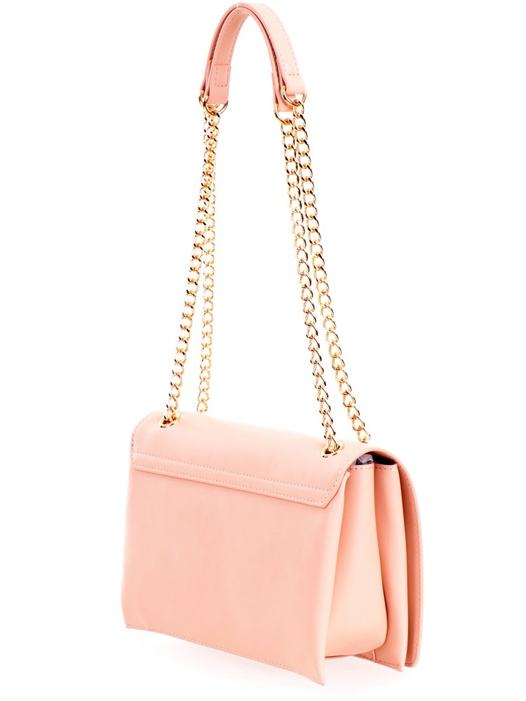 Borsa Love Moschino JC4117 Flap Bag con logo lettering corsivo