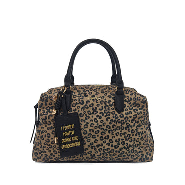 Borsa LePandorine PF267B561 Bauletto grande animalier Chicago colore maculato