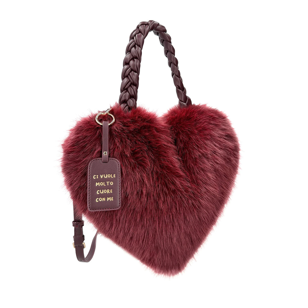 Borsa Le Pandorine PF252B531 Fur Heart cuore