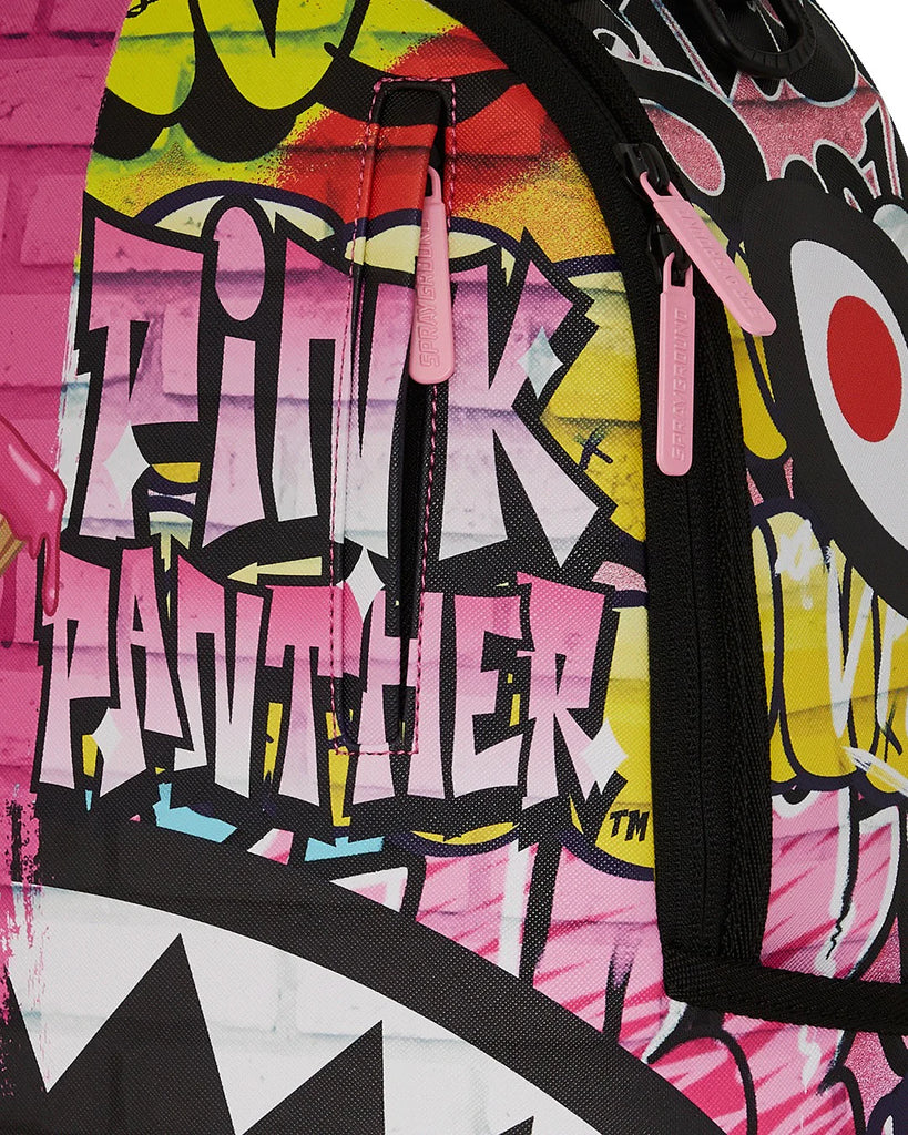 ZAINO SPRAYGROUND ART7007 PINK PANTHER PAINTING OVER GRAFFITI DLXR BACKPACK