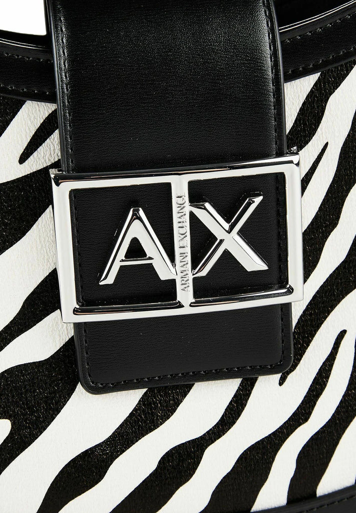 Borsa Armani Exchange XW002565 AF26571 Jodie zebra hobo