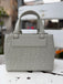 Borsa Armani Exchange XW001576 AF15774 Tote Small All Over opaca
