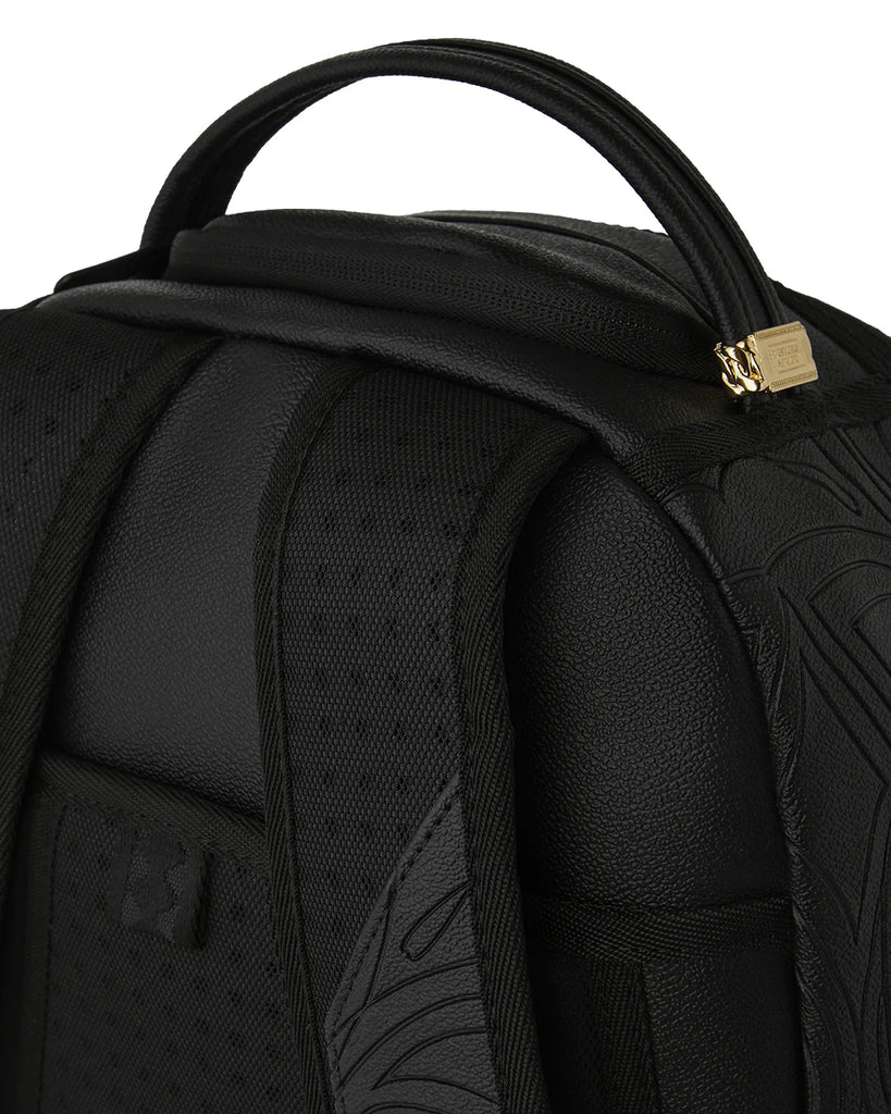 ZAINO SPRAYGROUND 6950 TONAL MONOGRAM EMBOSS SHARK BACKPACK