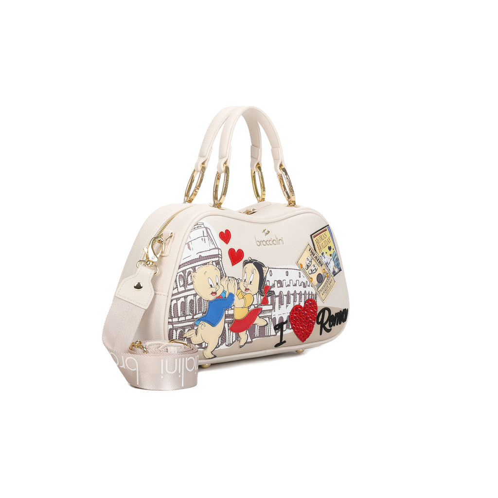 Borsa Braccialini Cartoline LT204 Bauletto Roma