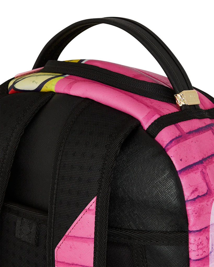 ZAINO SPRAYGROUND ART7007 PINK PANTHER PAINTING OVER GRAFFITI DLXR BACKPACK