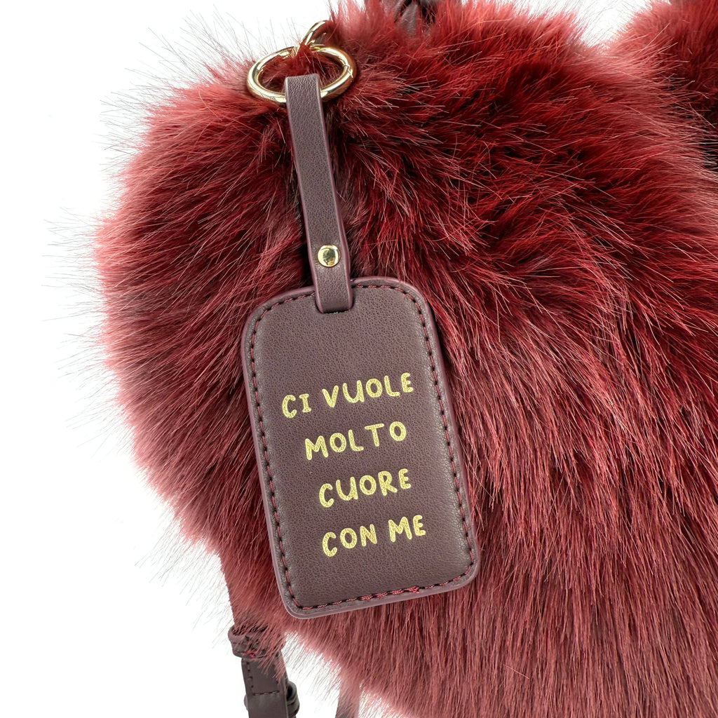 Borsa Le Pandorine PF252B531 Fur Heart cuore