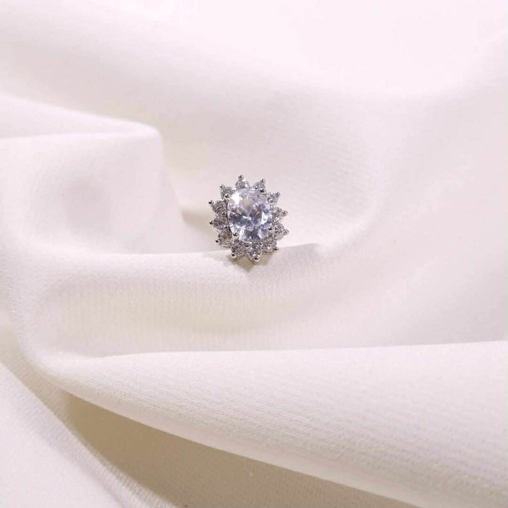 Orecchini a lobo Cherie Seychelles con zirconi