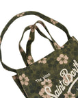 Borsa Saint Barth Essential Bag Hibiscus camouflage EBAG007 03189L