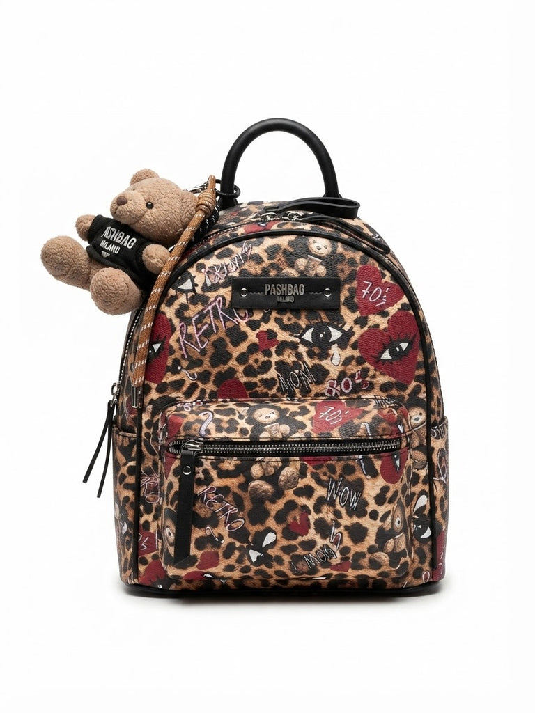 Zaino Pashbag 20110 Romy Fever Leo print
