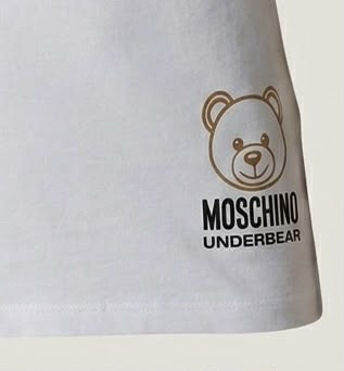 T-Shirt Moschino Con Orsetto Teddy Brown V6T0701