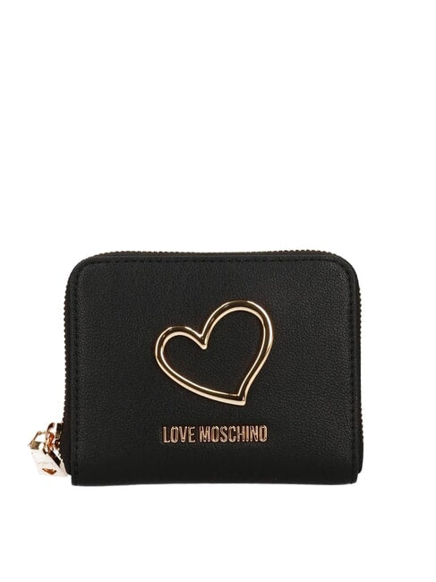 Portafogli Love Moschino Jc5507 zip around medium heart turnlock