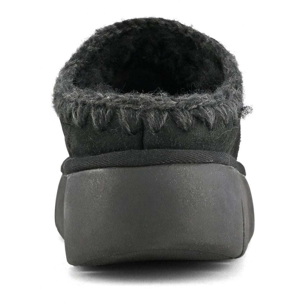 Scarpe MOU Bounce clog metal logo MU.FW531001A BKBK Black