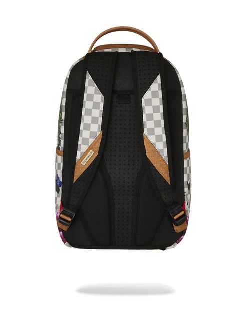 Zaino Sprayground bianco off bags backpack tiger 910B7405