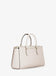 Borsa Michael Kors Arden Medium Leather Top-Zip Satchel