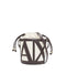 Borsa Armani Exchange XW002183 AF22635 secchiello con logo sagomato small