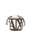 Borsa Armani Exchange XW002183 AF22635 secchiello con logo sagomato small