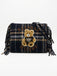 Borsa Pashbag Pochette con tracolla Sophie Shepherd yard con frange laterali