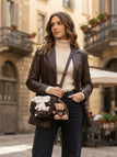 Borsa Pashbag 20115 Reby fury cow print a tracolla