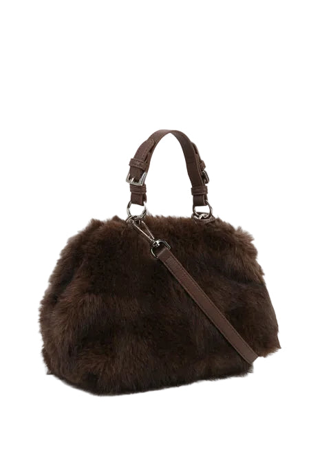 Borsa Tosca blu TF26JB372 Mini Bag Yoko in ecofur