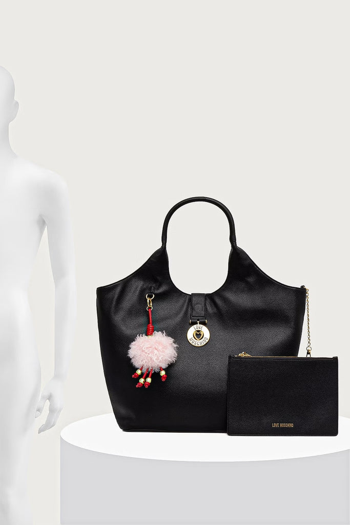 Borsa Love Moschino JC4238 maxi shopper Soft con  Charms