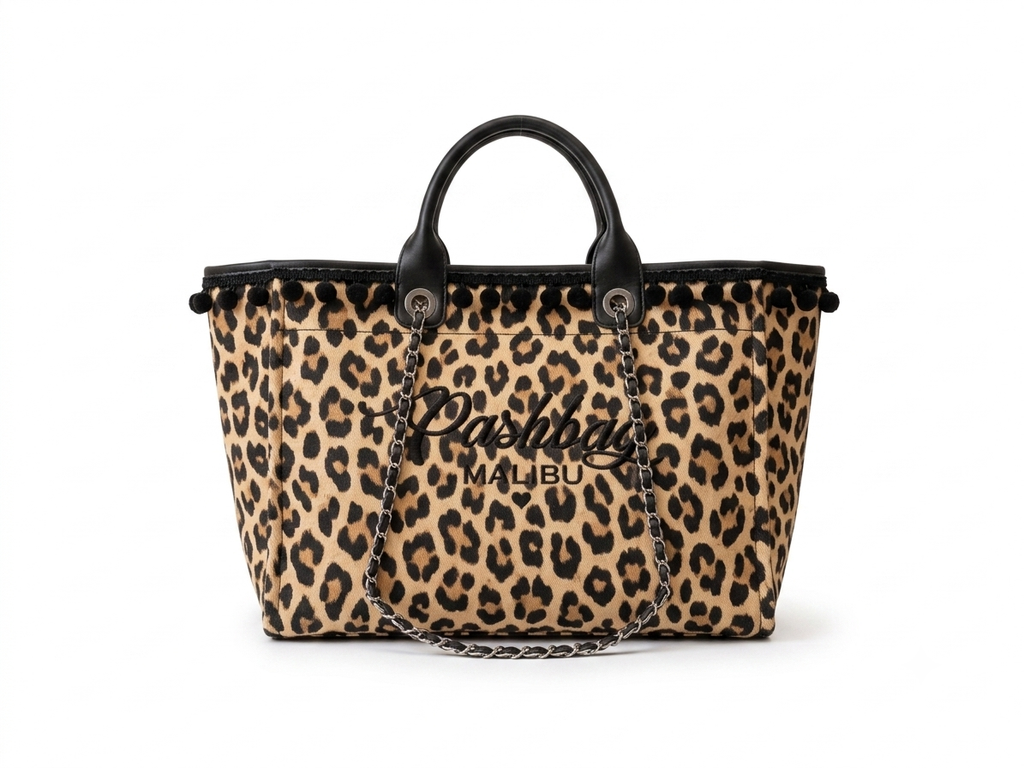 BORSA PASHBAG SHOPPER TESSUTO CANVAS BEACH