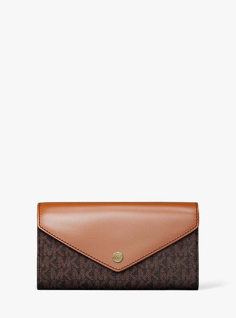 Portafoglio Michael Kors Jet Set Travel Large Signature Envelope Wallet