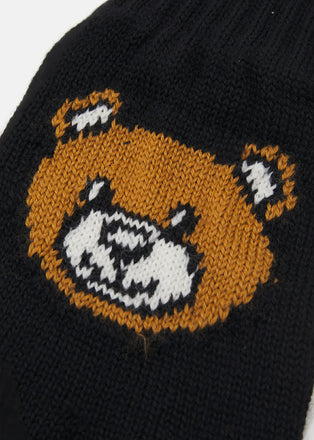 Guanti Moschino 65434 in lana Orsetto Teddy