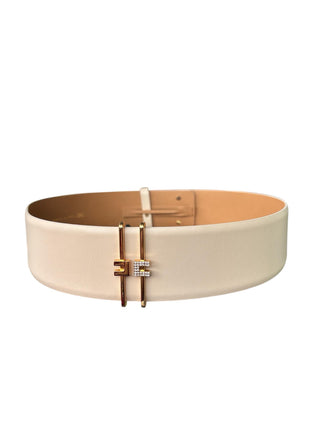 Cintura Elisabetta Franchi CT12S51E2 Burro a vita alta