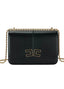 Borsa Elisabetta Franchi  BS91A61E2 a tracolla con dettaglio logo