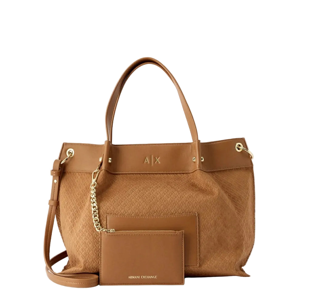 Borsa Armani Exchange XW001211 AF22645 shopper mila in suede