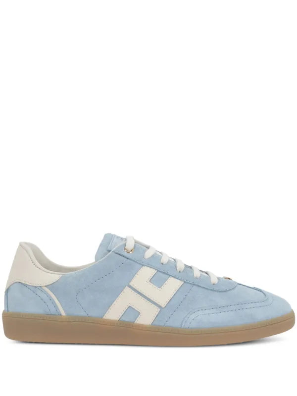 Sneaker Elisabetta Franchi SA51G51E2 in crosta e nappa con logo