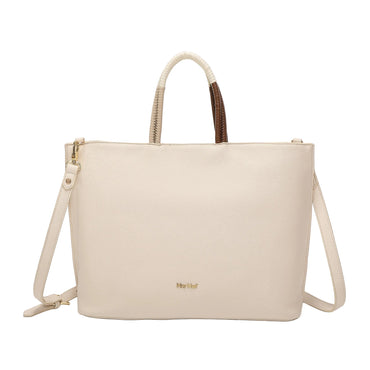 Borsa Mimì Muà Shopper Con Manico Intrecciato Y201371