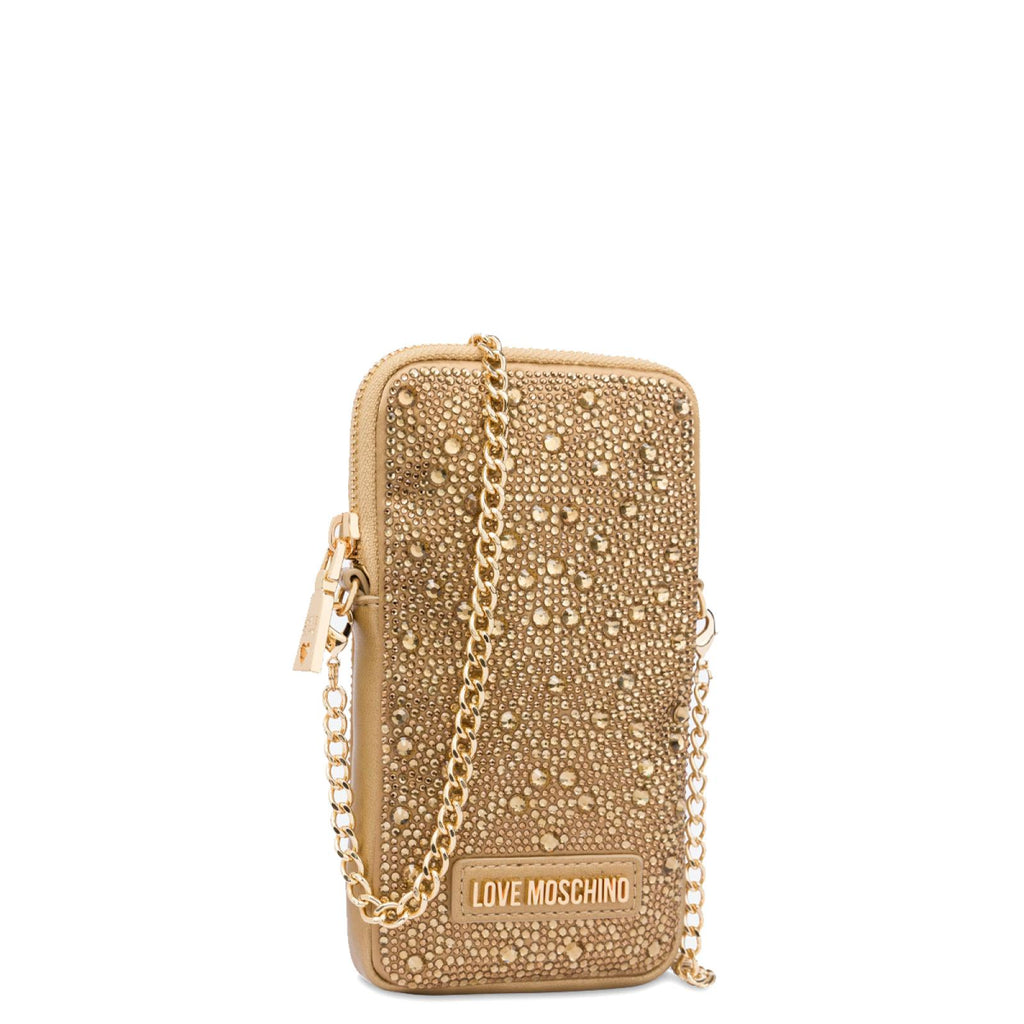 Portacellulare Love Moschino JC5850 con strass