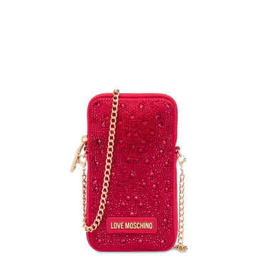 Portacellulare Love Moschino JC5850 con strass