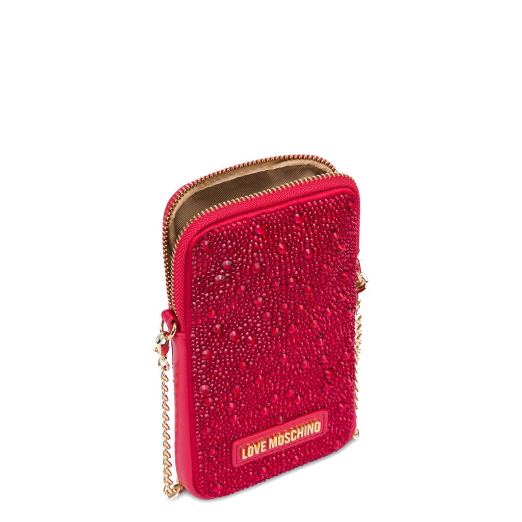 Portacellulare Love Moschino JC5850 con strass