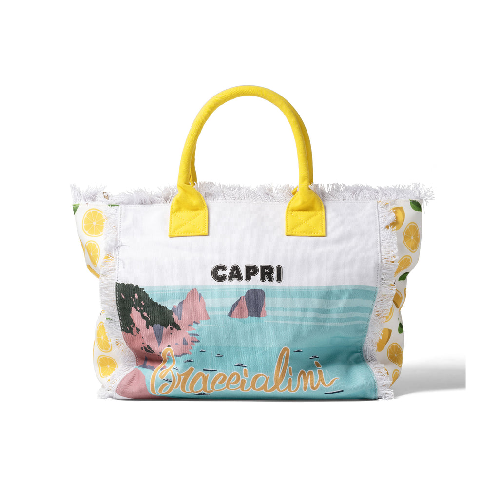 Borsa Braccialini Linea Summer Shopper Mare