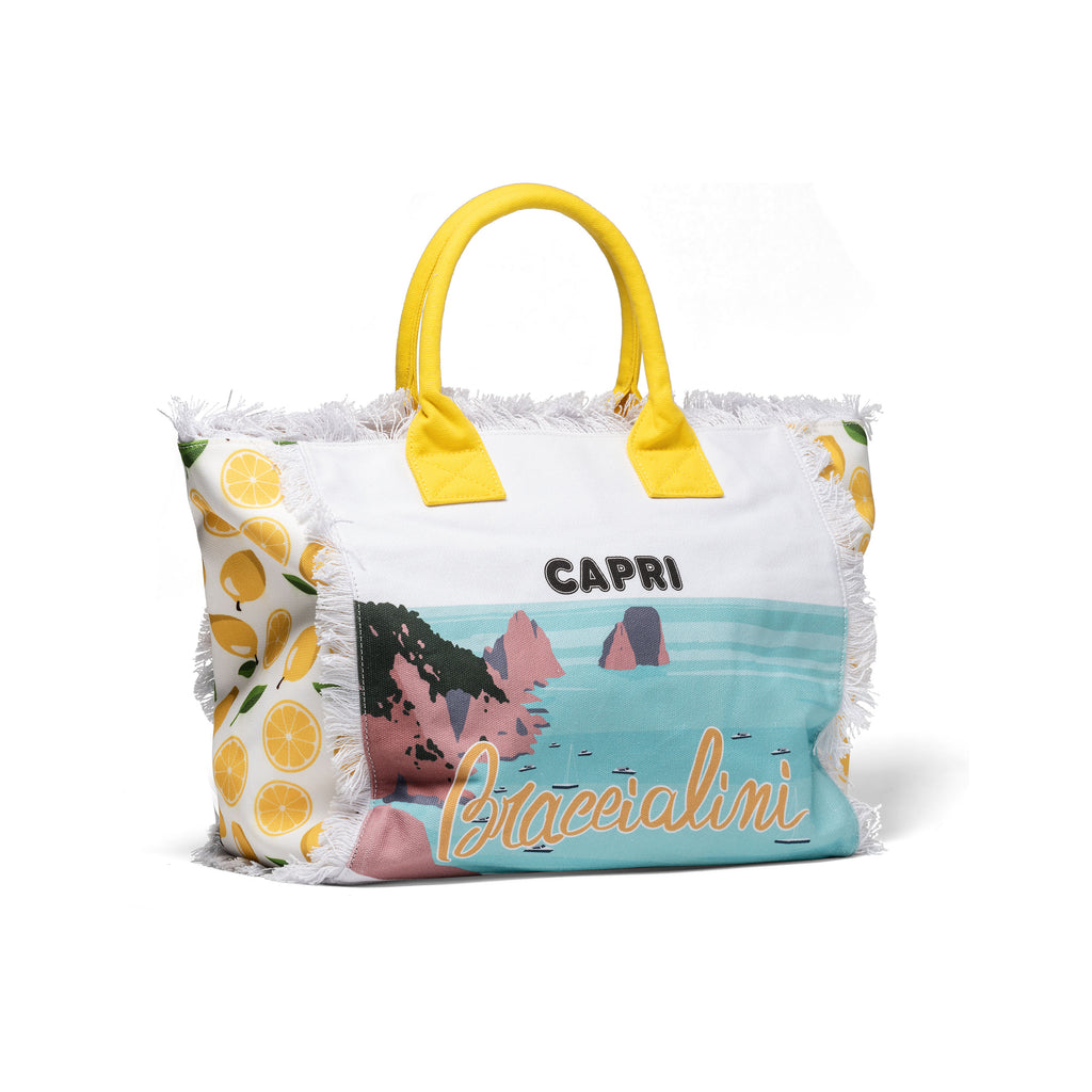 Borsa Braccialini Linea Summer Shopper Mare