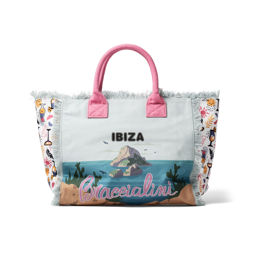 Borsa Braccialini Linea Summer Shopper Mare