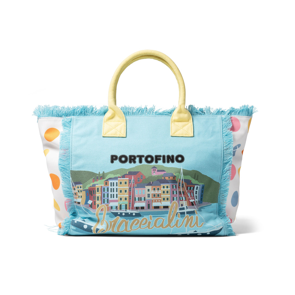 Borsa Braccialini Linea Summer Shopper Mare