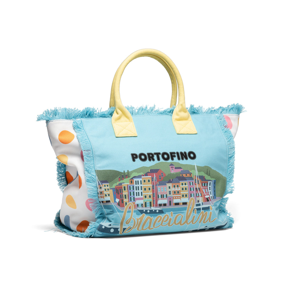 Borsa Braccialini Linea Summer Shopper Mare