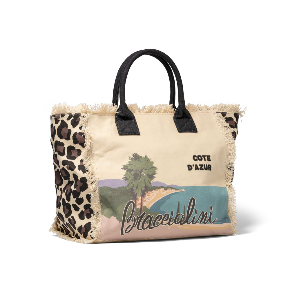 Borsa Braccialini Linea Summer Shopper Mare