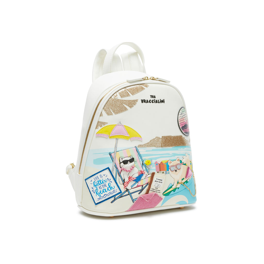 Zaino Braccialini B18152 Allround Bianco