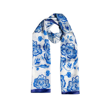 Foulard Braccialini BFR413 fantasia Butterfly blu