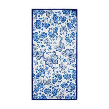 Foulard Braccialini BFR413 fantasia Butterfly blu
