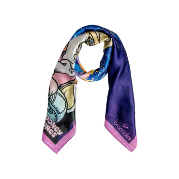 Foulard Braccialini LTFR21  Bugs e Lola a Parigi